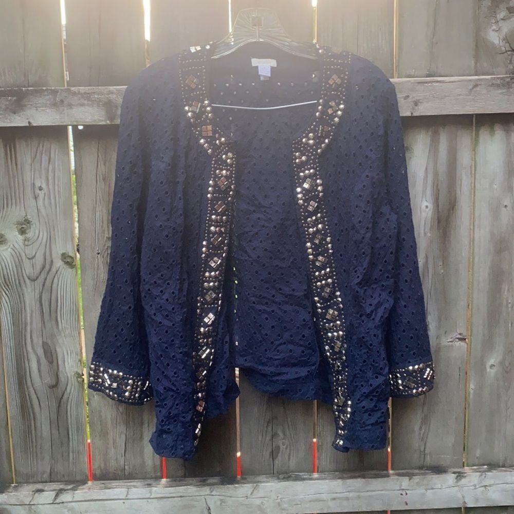 Chico’s open cardigan sz. 2